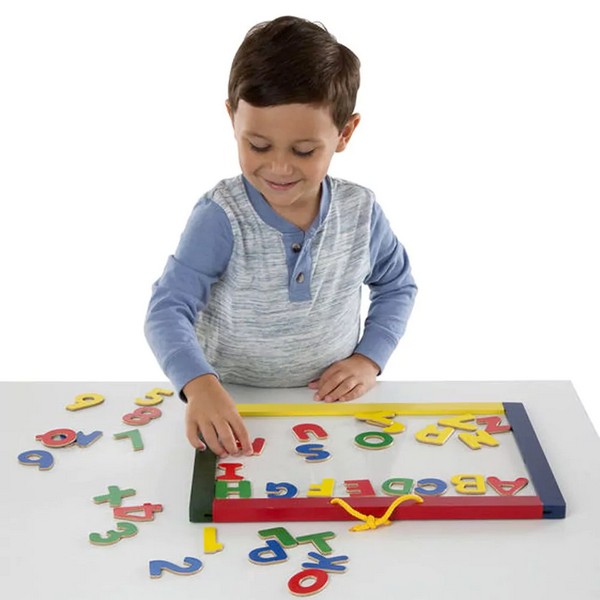 Продукт Melissa and Doug - Магнитна дъска за рисуване 2 в 1  - 0 - BG Hlapeta